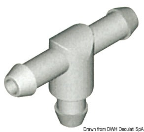 T-connector f. windshieldwiper for Window cleaning system 9.7 l 2 pumps 12 V