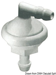 Bulkhead-pass f. windshieldwiper for Window cleaning system 9.7 l 2 pumps 12 V