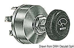 Kaksinopeuksinen tuulilasinpyyhkijän ohjauskytkin