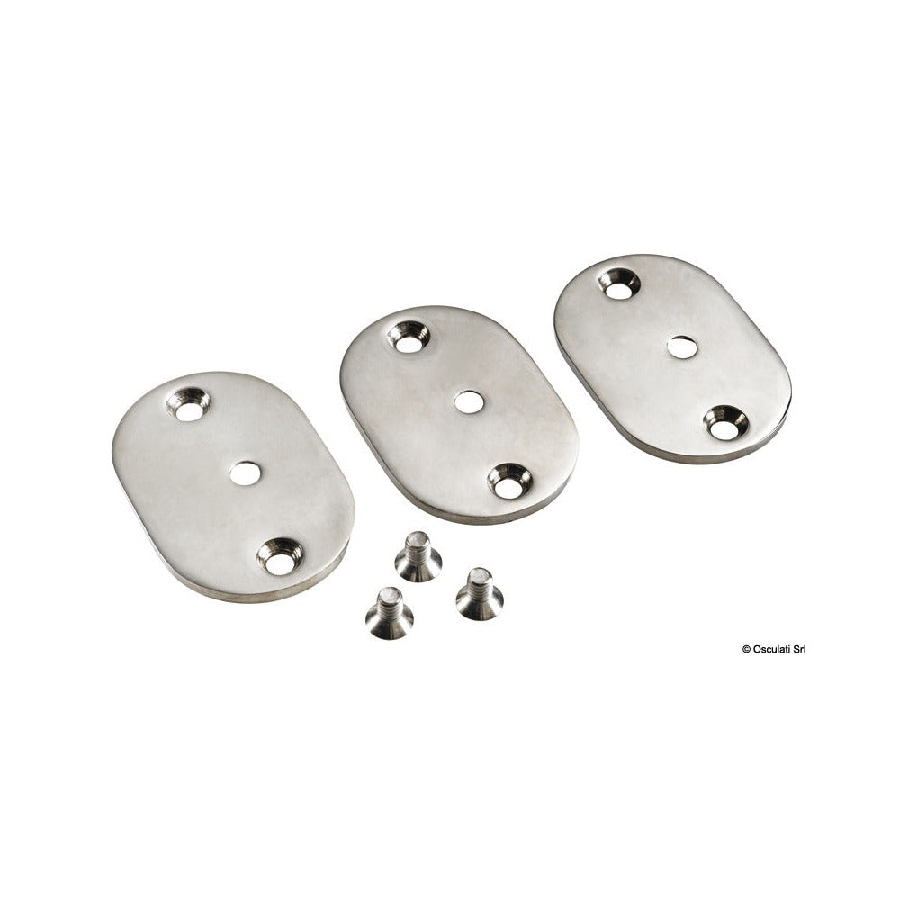 External screw mounting kit for handrail