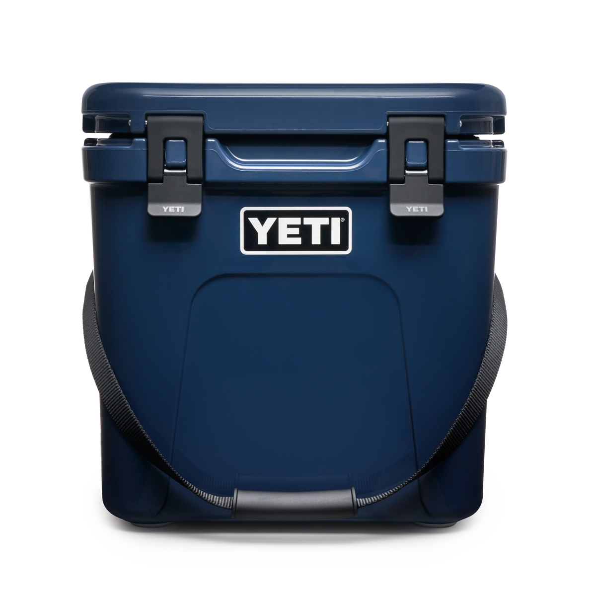 YETI Roadie 24 2.0, Navy, front view, handle down