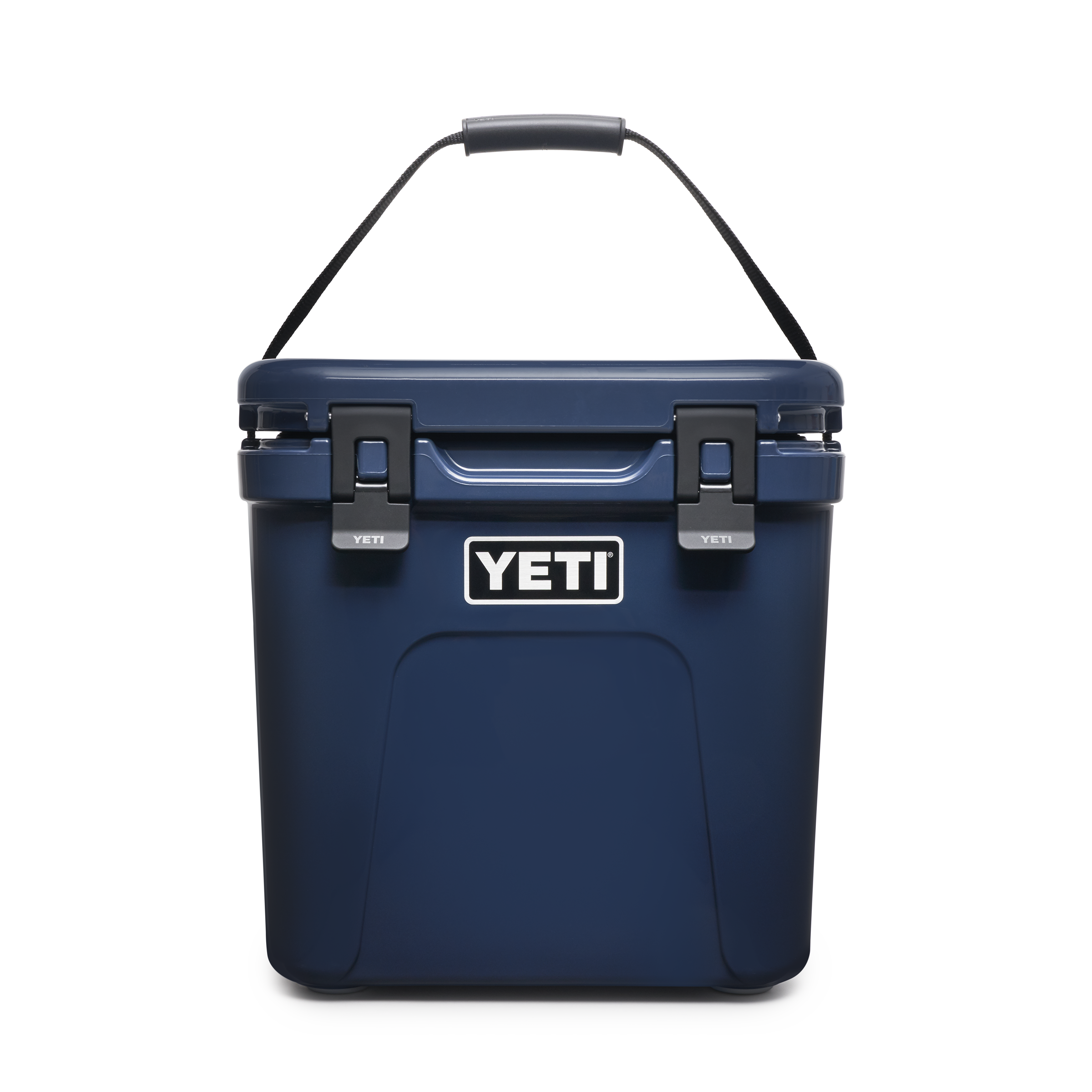 YETI Roadie 24 2.0, Navy, front view, handle up