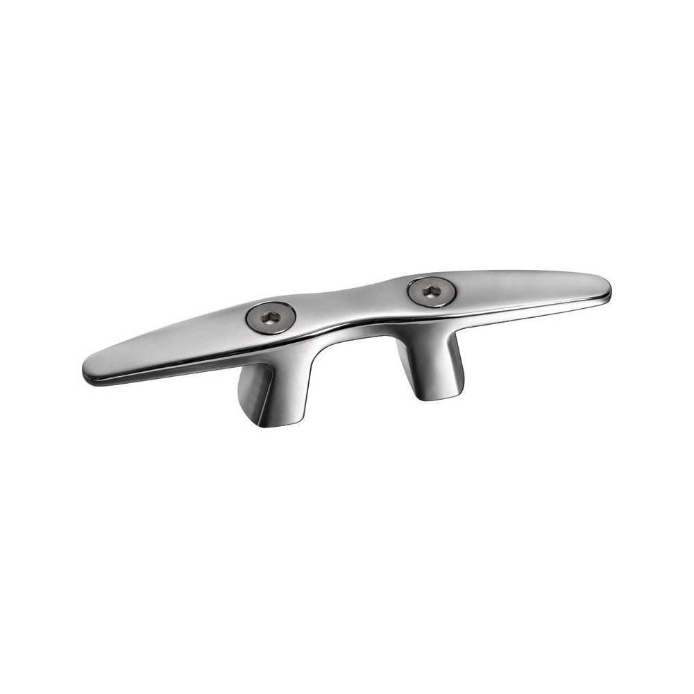 Silhouette cleat with bores