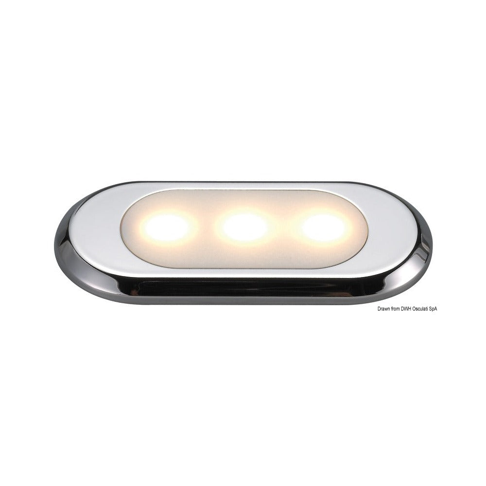 Oculus ultra-flat courtesy light - frontal orienta