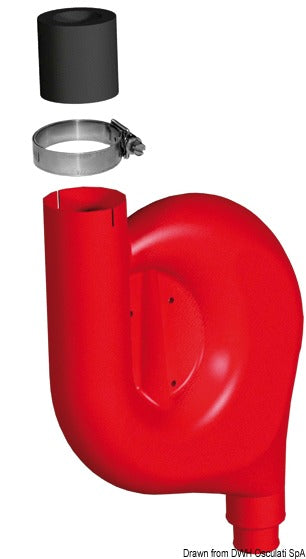 Anti-Froth funnel to be connected to the fuel filler cap