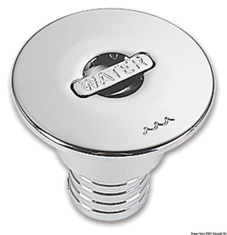 Kromattu messinkinen kansilevy