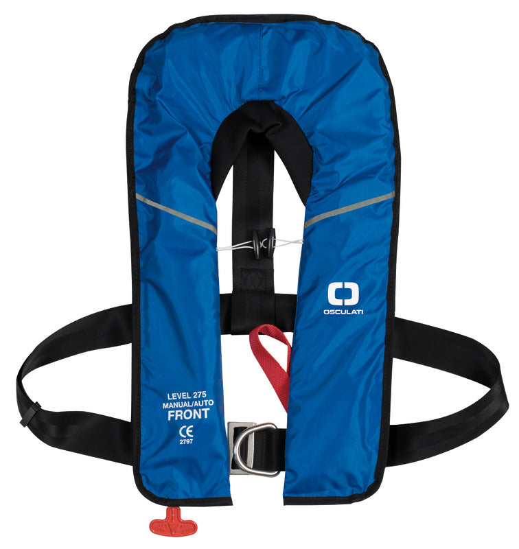 Professional self-inflatable lifejacket 275MA - 275 N (omologato EN ISO 12402-2)