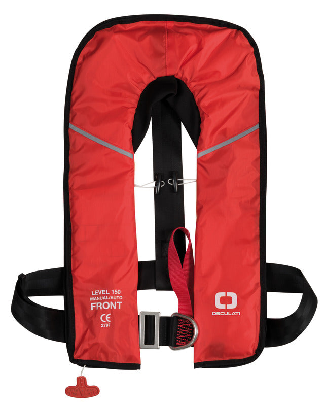 Itsetäyttyvä pelastusliivi 1MAD 150 N (EN ISO 12402-3)