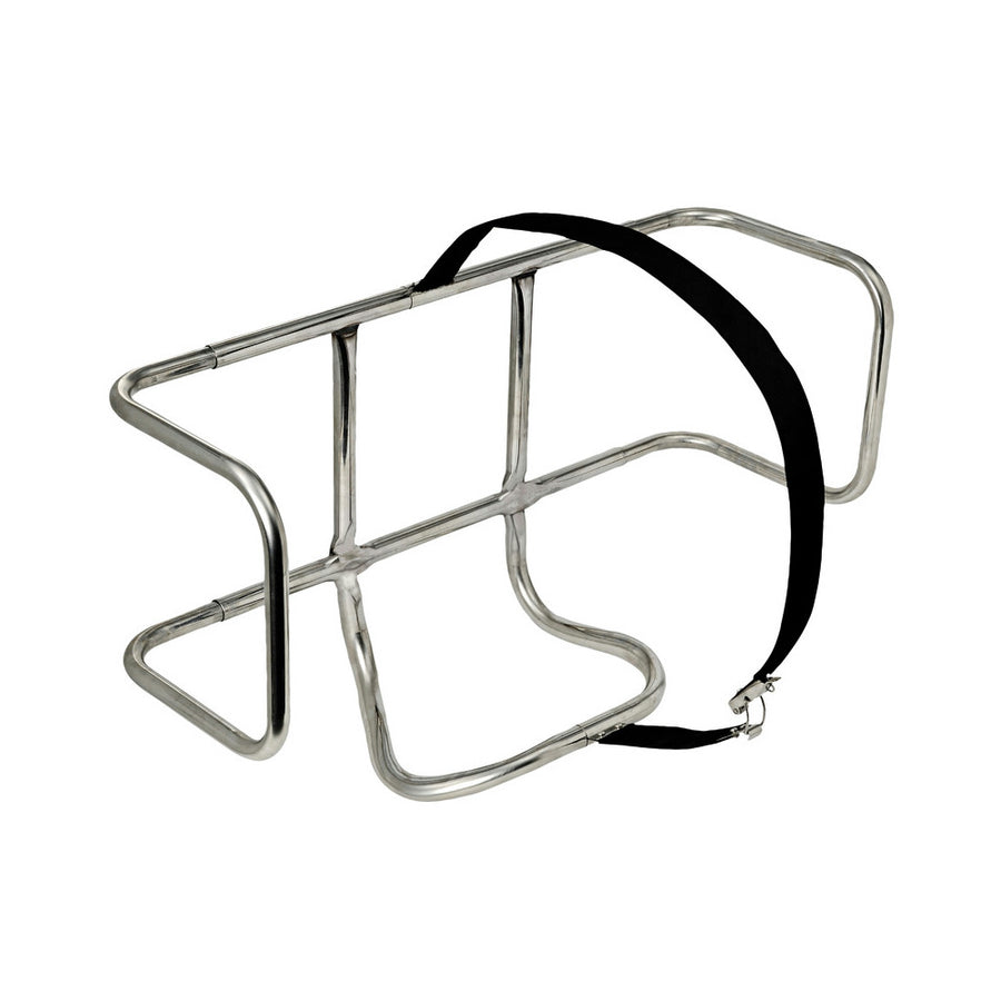 Universal liferaft holder for fast launching