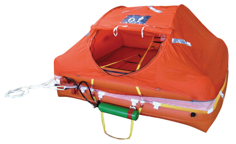 Oceanlife liferaft + GB - Italy approval with GRAB BAG