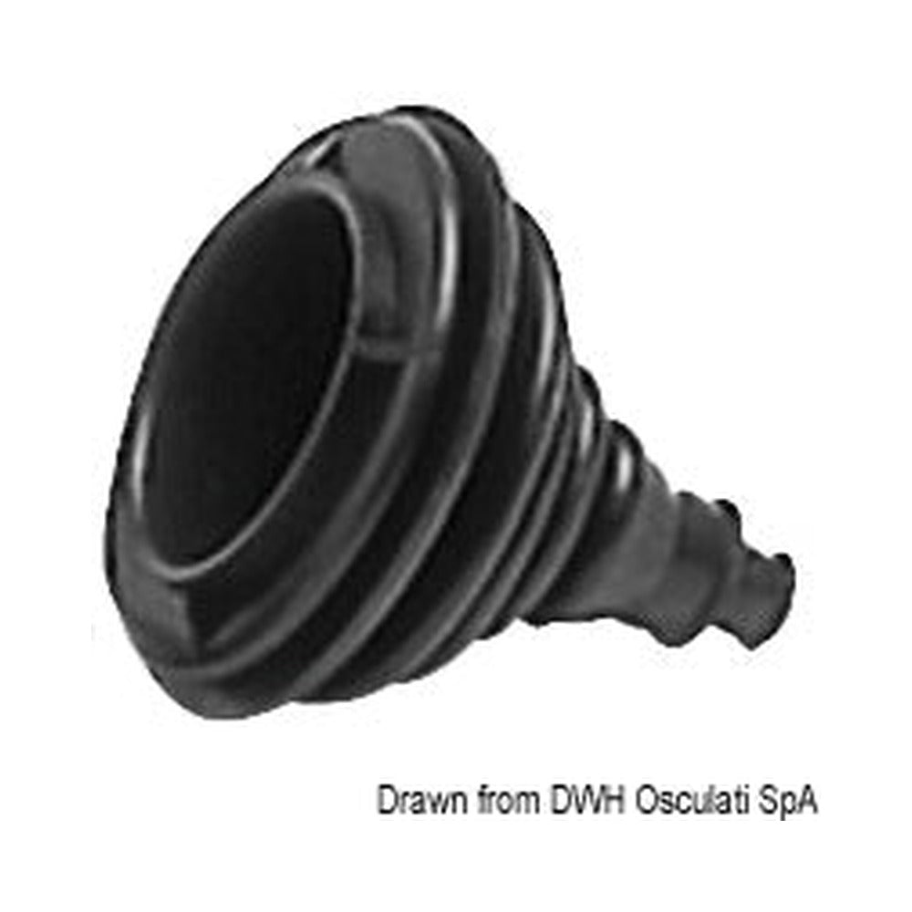 Fairlead bellows made of Dutral anti-saline rubber