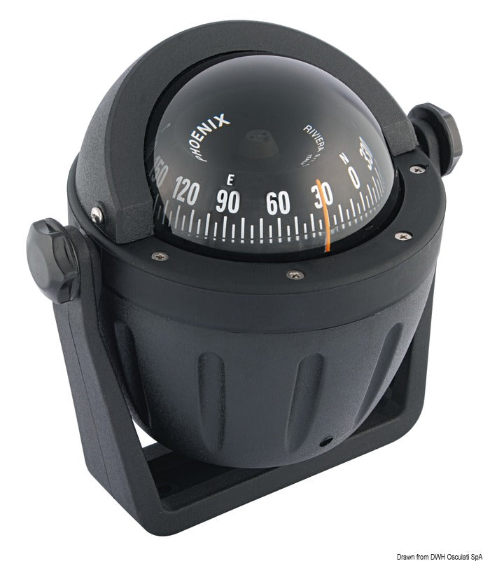 RIVIERA Zenit 3" compass with bracket