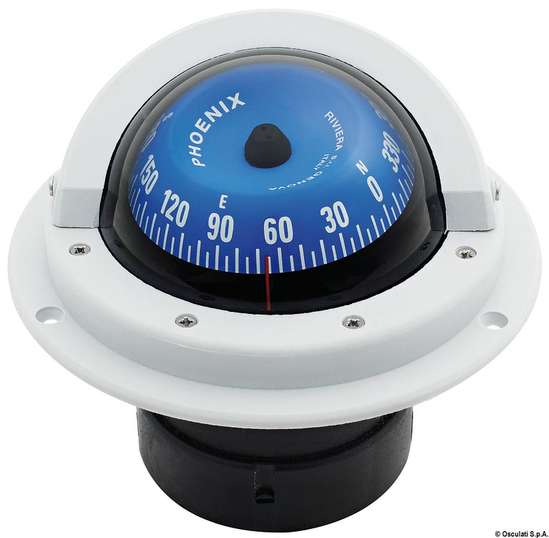 RIVIERA Zenit 3" recess fit compass