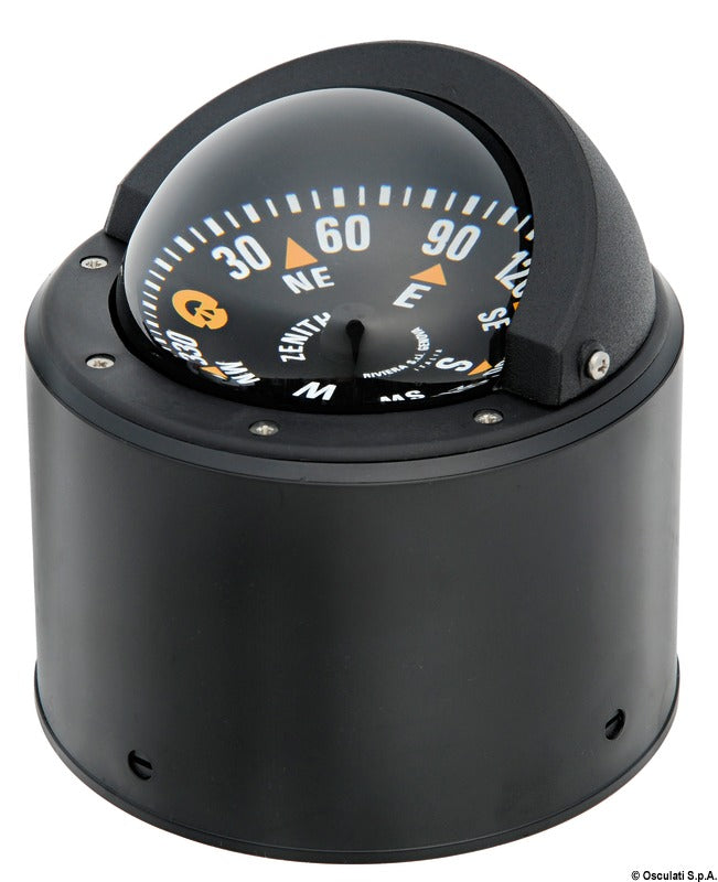 RIVIERA Zenit 3" compass fitted with binnacle