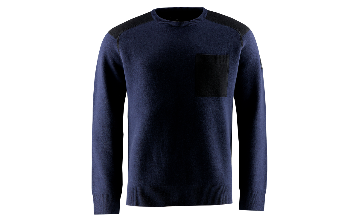 Sail Racing Spine Knitted Crewneck Dark Navy