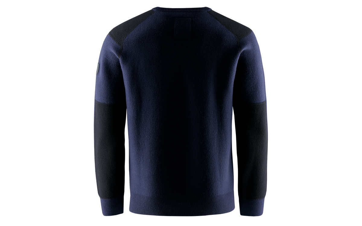 Sail Racing Spine Knitted Crewneck Dark Navy back