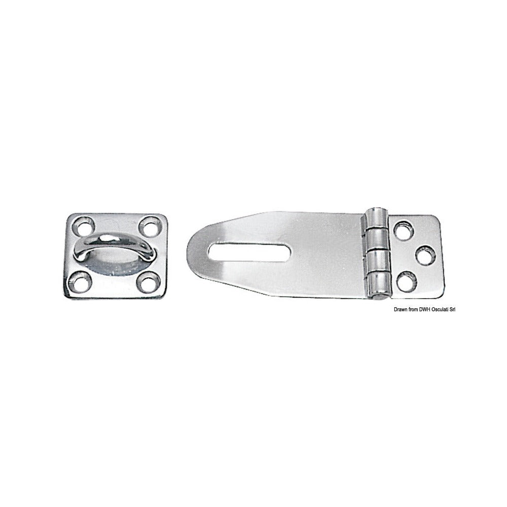 Heavy Duty hasp and staple