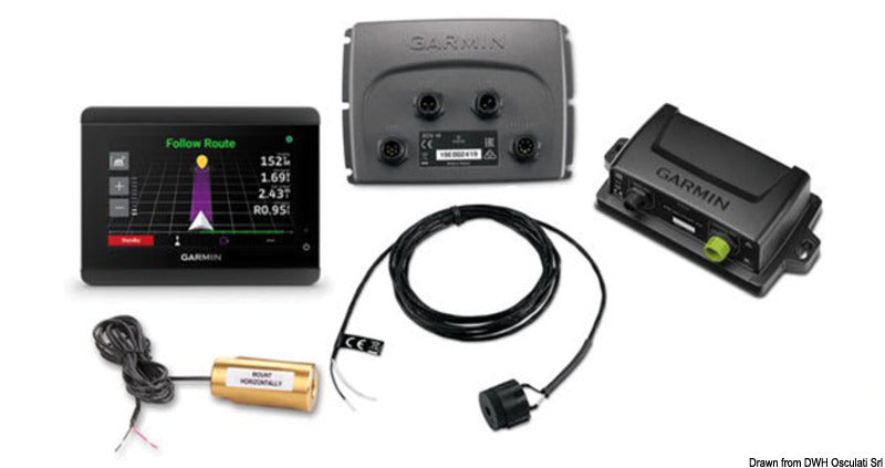 Compact Reactor 40 for hydraulic helms with GHC 50 and Shadow Drive