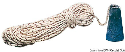 Lyijystä valmistetut manuaaliset syvyysluotaimet