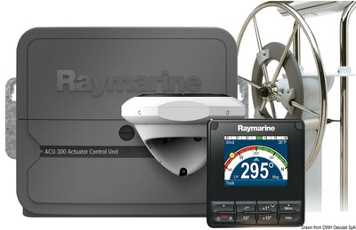 RAYMARINE sisä-/perämoottoriveneen kokpit-autopilotti