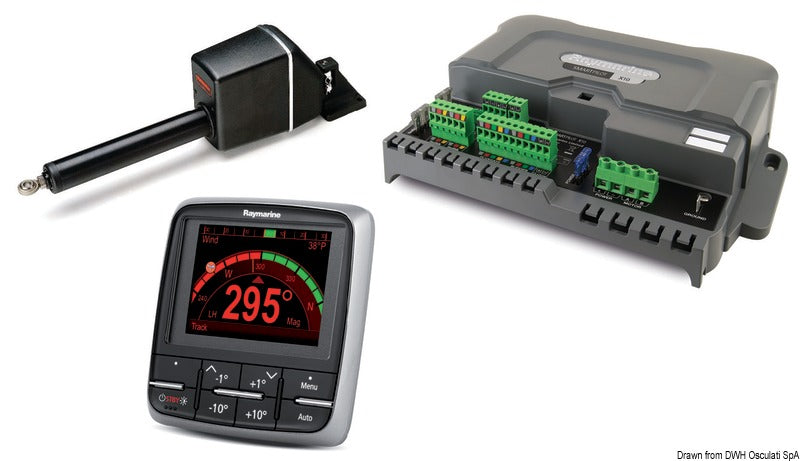 RAYMARINE-sisä-/ulkomoottoriohjaamon autopilotit