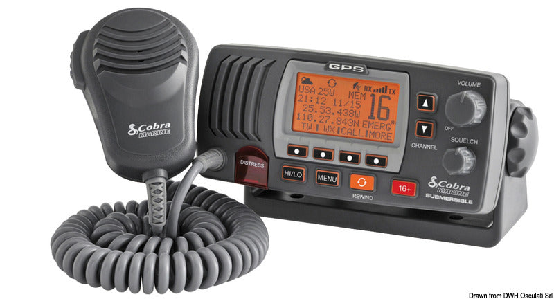 COBRA MARINE F77-EU VHF-radio