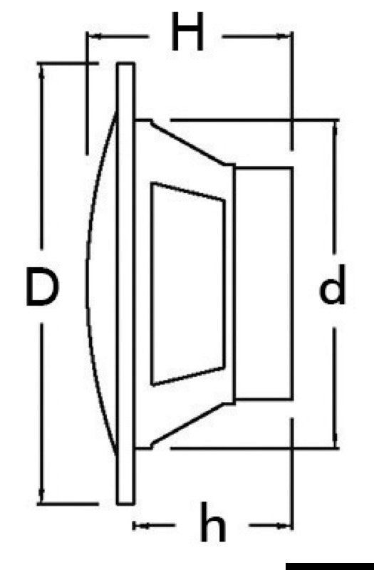Dual cone stereo speaker pair
