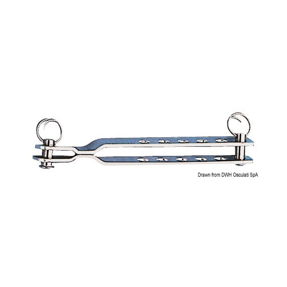Double chain plate