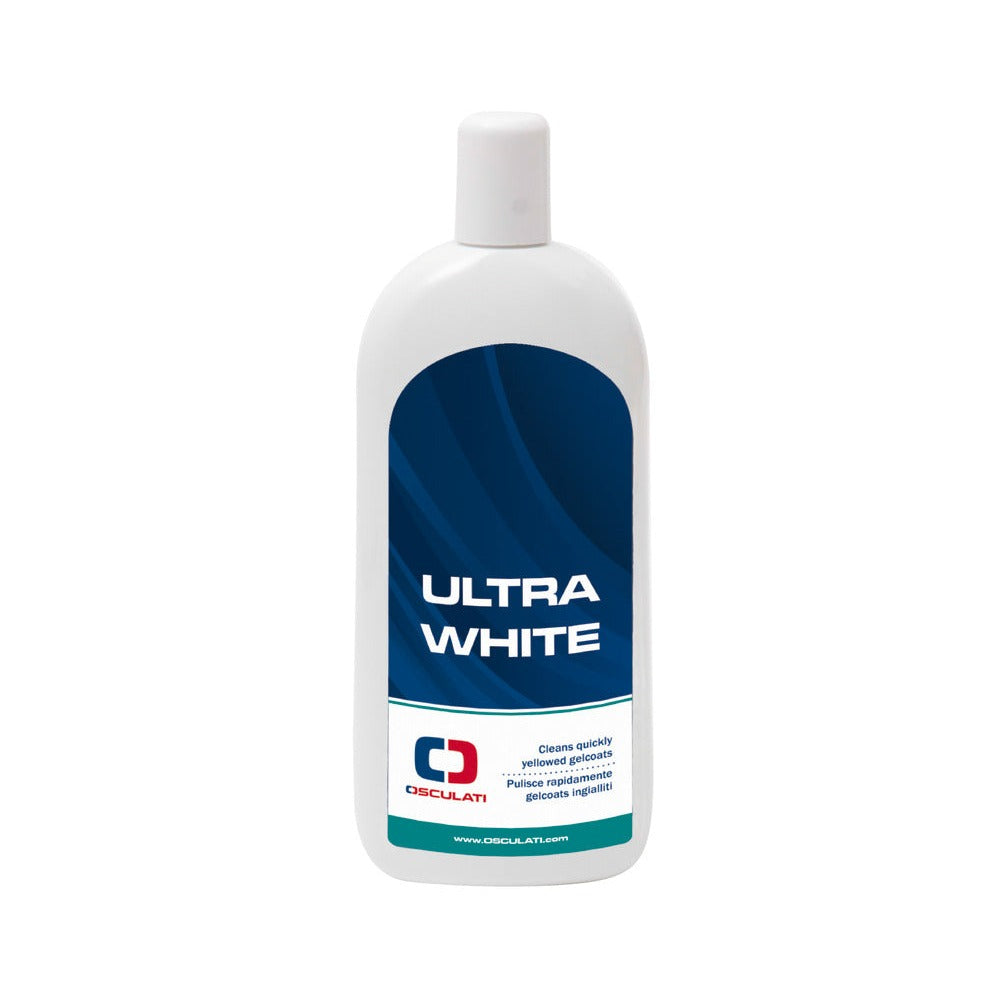 Ultra White fast stain remover for yellowed gelcoa