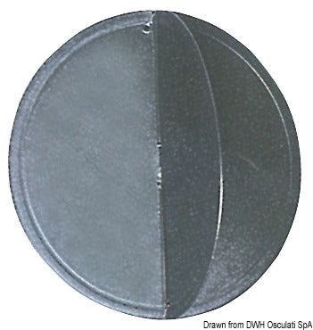 300 mm Ø musta signaalipallo