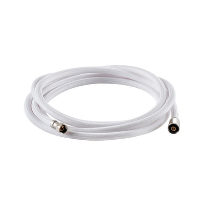 White nylon net shower hose