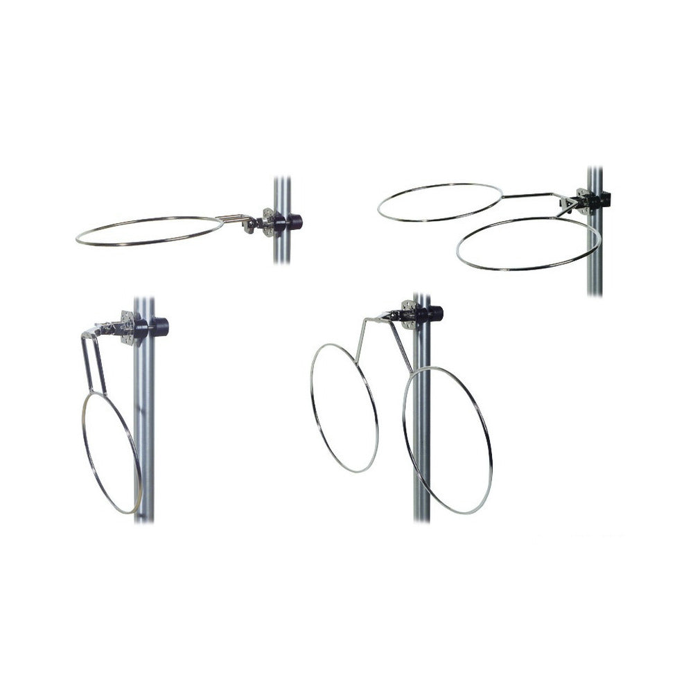 Foldable stainless steel fender-holder