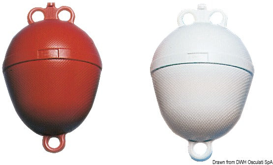 Blown polyethylene buoys