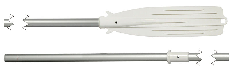 Anodized aluminium oars