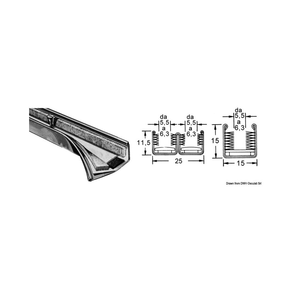 STAND-PRO weather-resistant guide profiles for sli