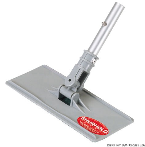 SHURHOLD svängbar skrubb med DIP- och GO-snäppkoppling