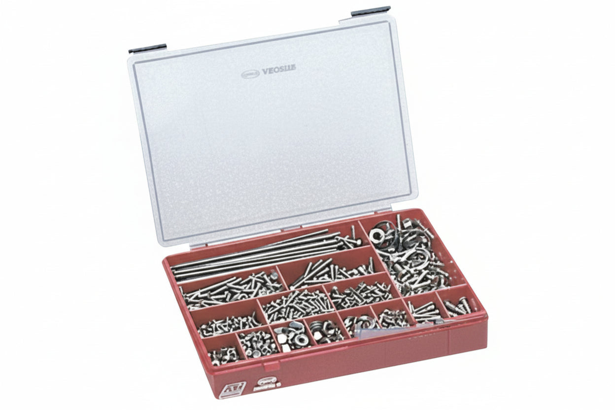 Stor skruvlåda, 200 st