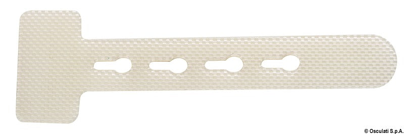 Ommeltava säädettävä paalinpäällisen kiristin