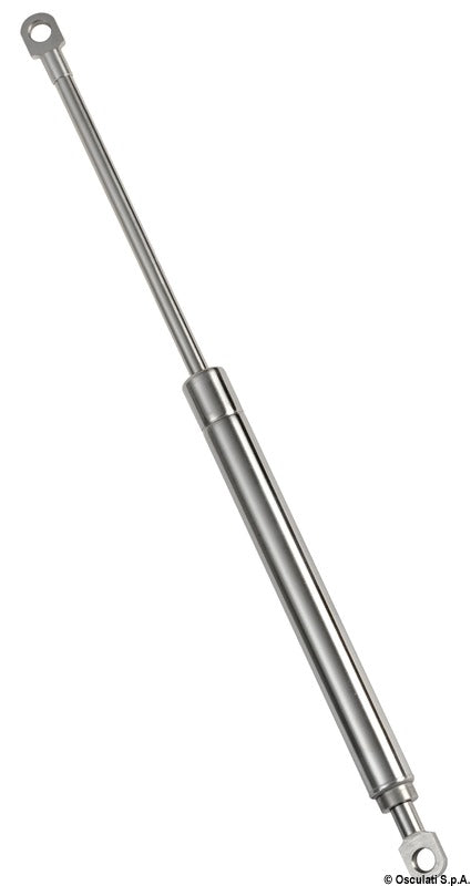 Eye-eye stainless steel gas spring with adjustable pressure setting