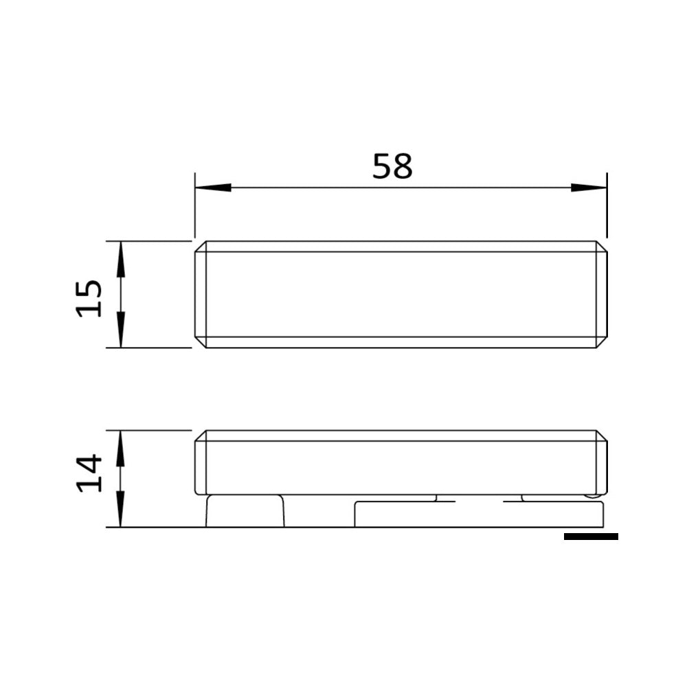 Svingbar dørrstopper