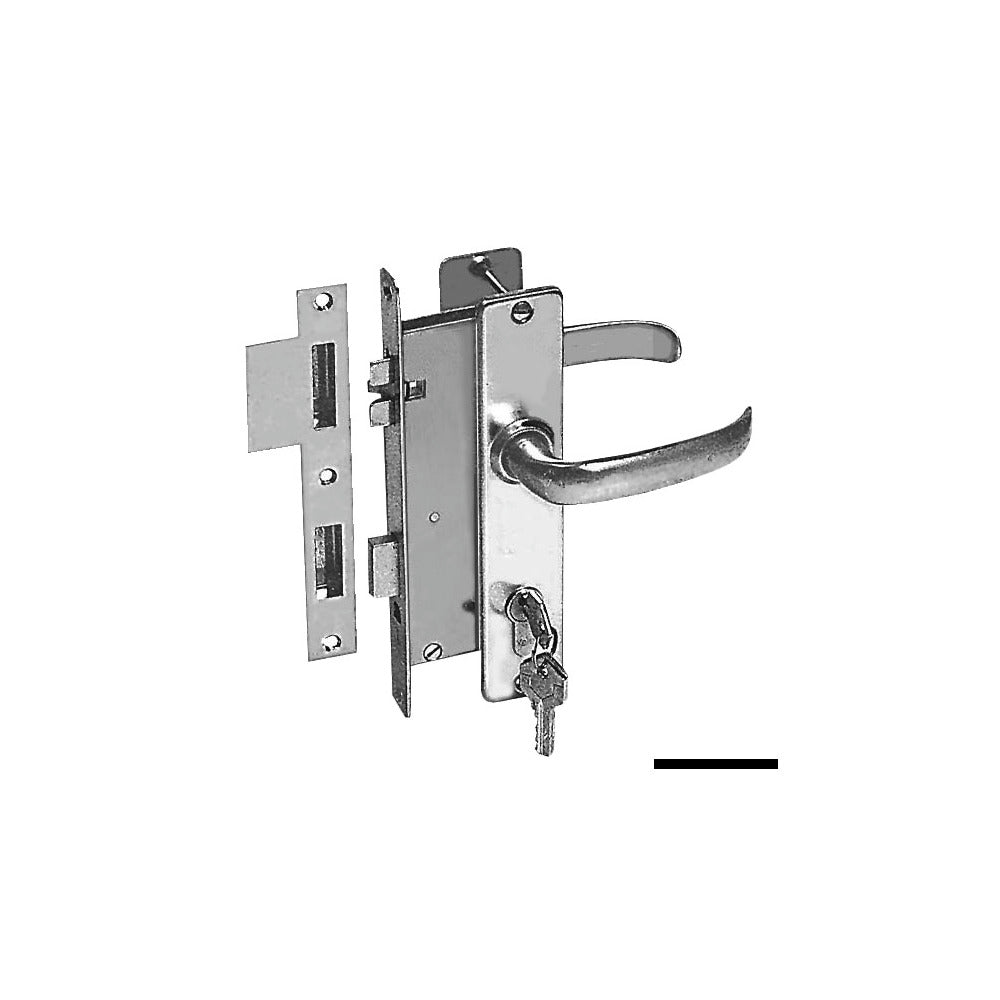 Uppoasennettu lukko