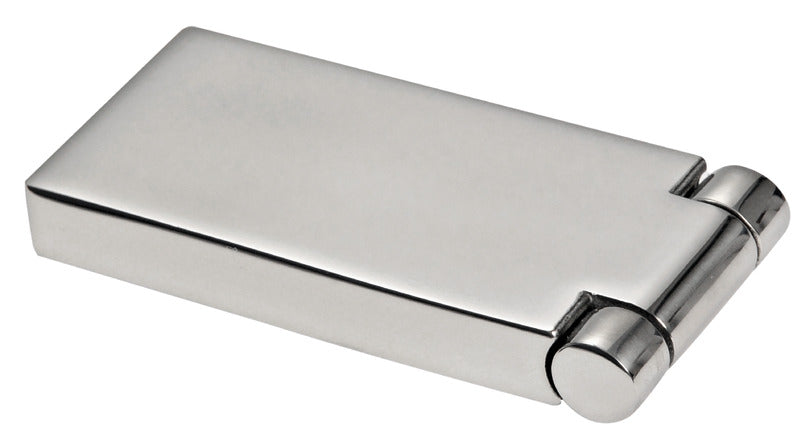 Built-in hinge for hatches