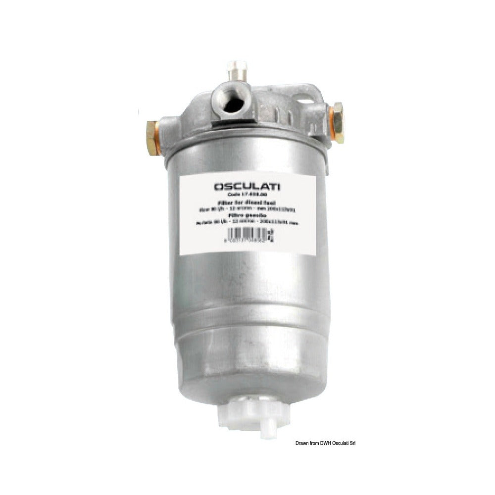 12-micron paper filter for diesel fuel