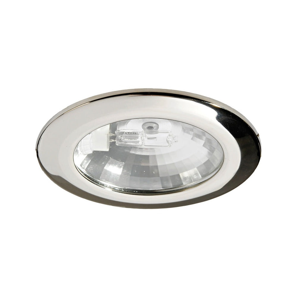 Asterope halogen ceiling light for recess mounting