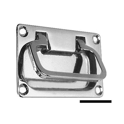 Chromed brass handles