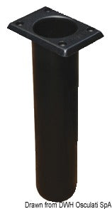 UV-stabilized polyethylene fishing rod holder
