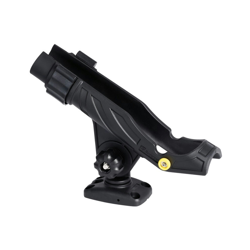 High-strength nylon fishing rod holder with base
