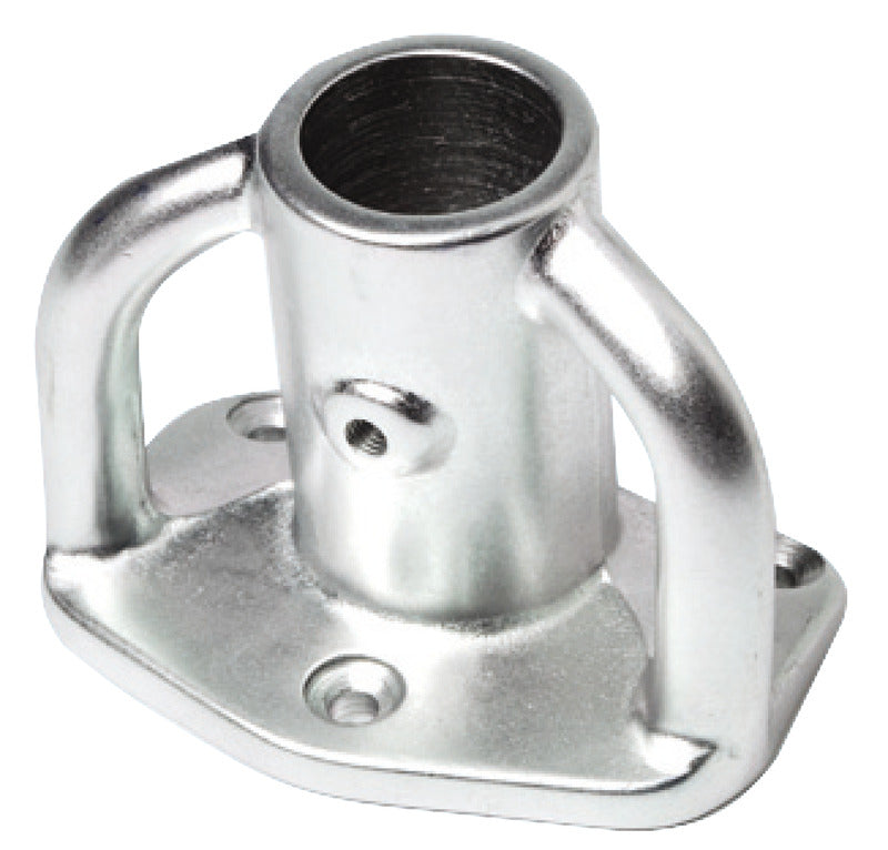 Alloy base for stanchion