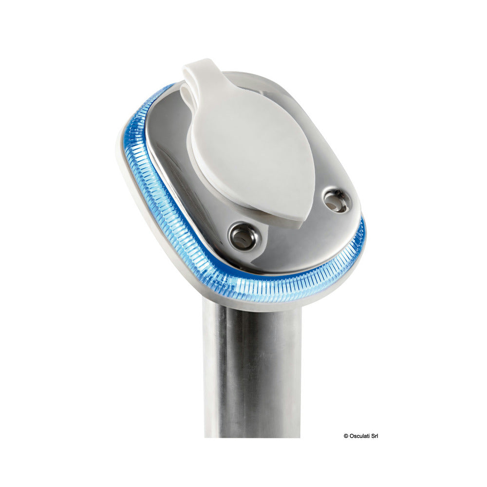 Alusta LED-valolla kalastustelineelle