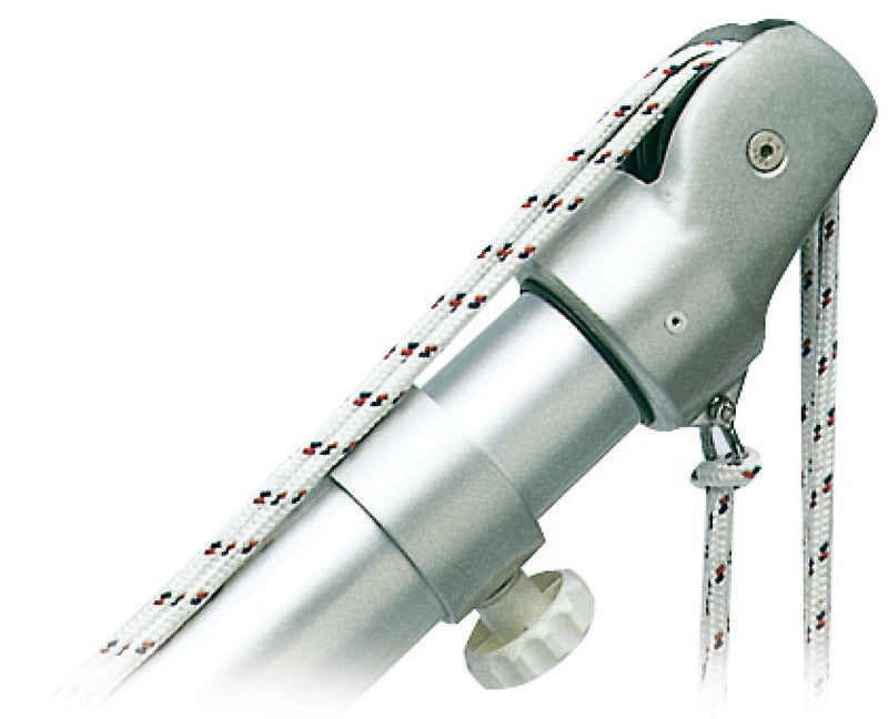 Telescopic davit